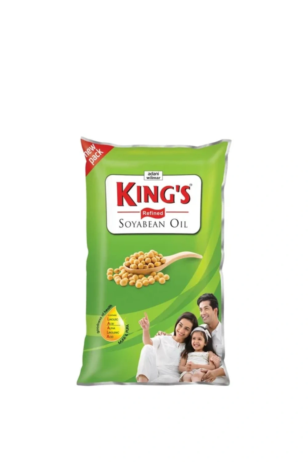 Fortune King’s Soya Refined Oil Pouch Pack-750GM