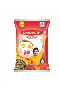 Mahakosh Kachi Ghani Mustard Oil Consumer Pack – 1LTR