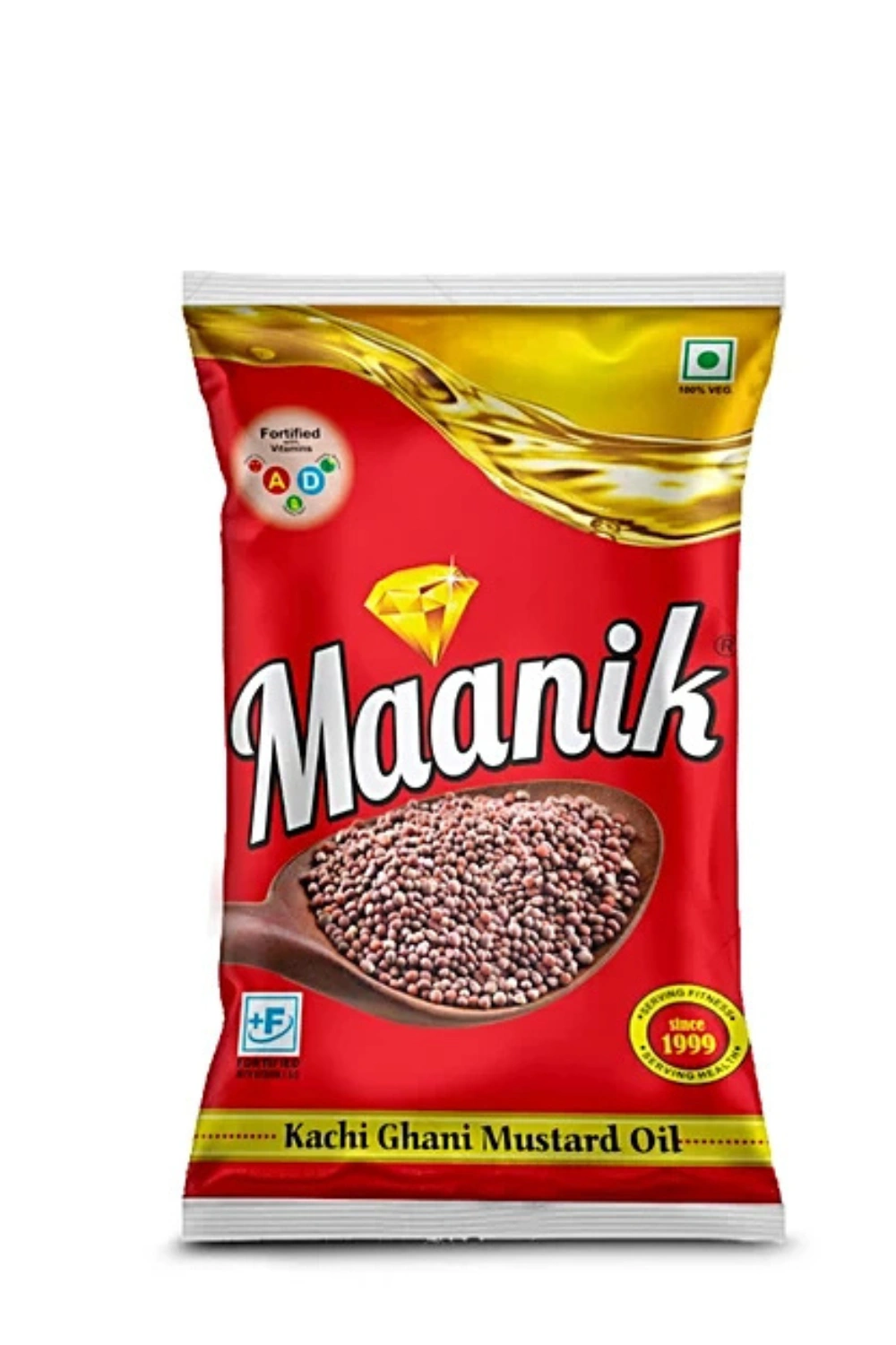 Maanik Sunflower Refined Edible Oil Pouch Pack-750gm