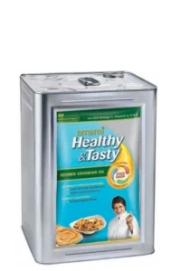 Emami healthy & Tasty Refined Edible Oil Tin Pack (Healthy & Tasty= Emami product)